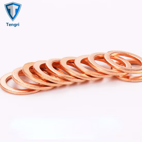 Rondelle piatte in rame DIN125A GB93, rondella in bronzo, rondella piatta, rondella per timbro